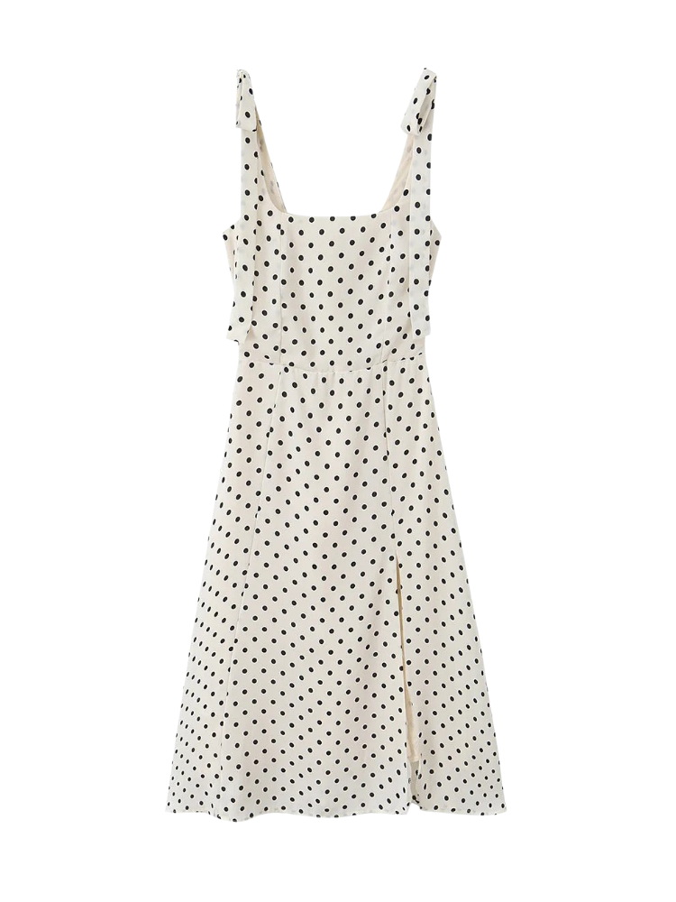 Colette – Polka Dot Midi Dress
