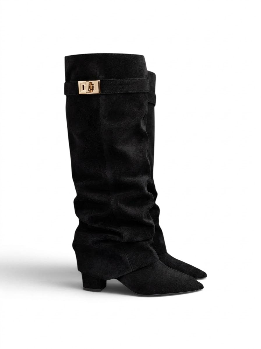Morano – Slouchy Suede Knee-High Boots