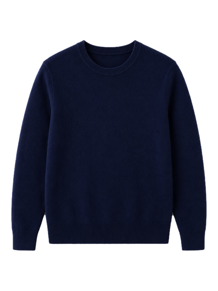 Sina – Pure Cashmere Crew Neck Sweater