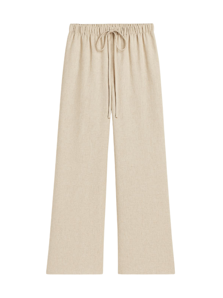 Noa – Linen Wide-Leg Trousers