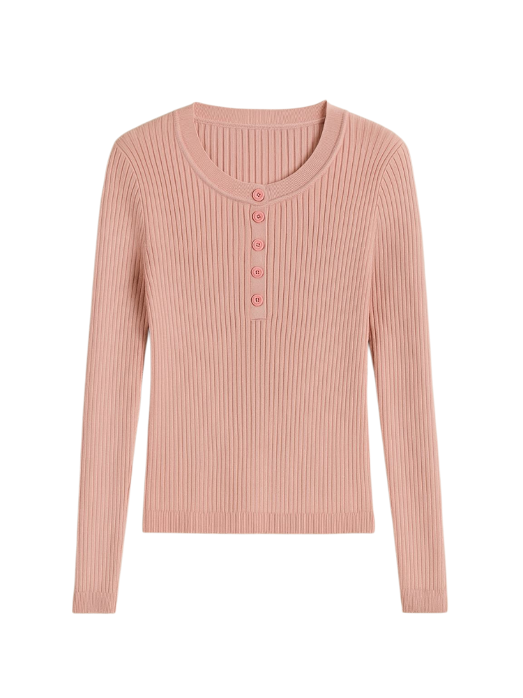 Maia - Button-Knit Sweater