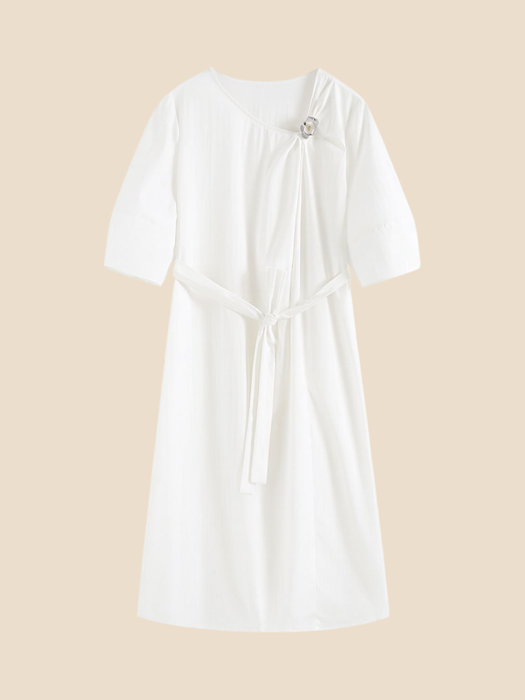 Mio - Asymmetrical Midi Dress
