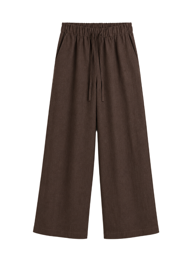 Noa – Linen Wide-Leg Trousers