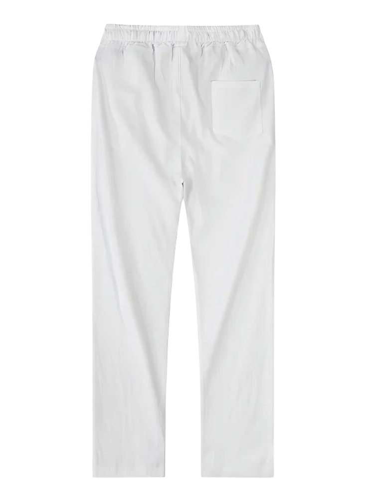 Enzo - Cotton Linen Jogger Pants