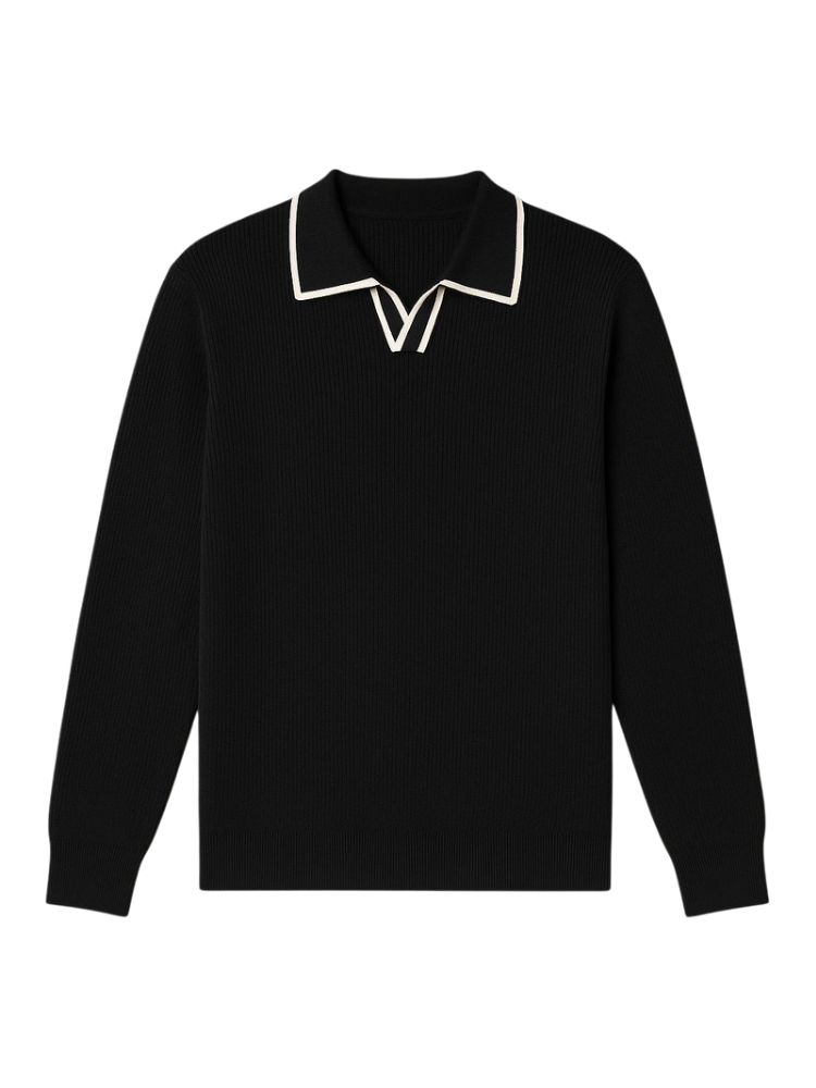Roman - Knit Polo Sweater
