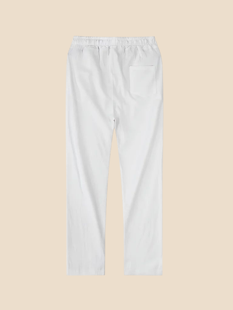 Enzo - Cotton Linen Jogger Pants