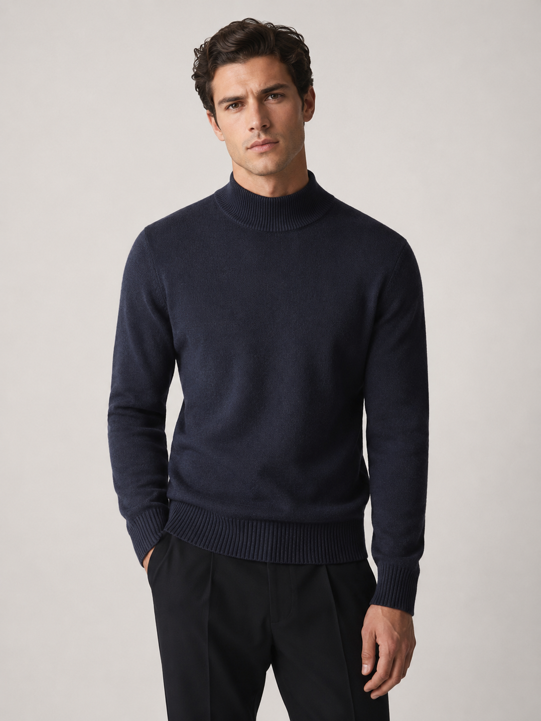 Nero - Mock Neck Sweater