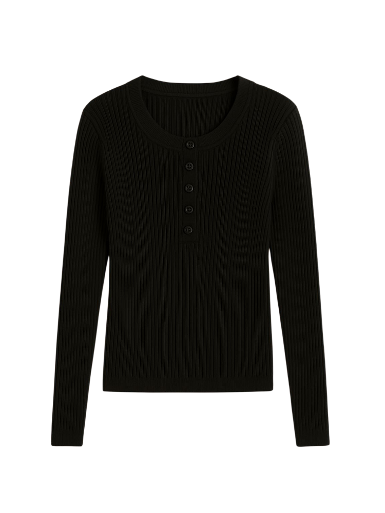 Maia - Button-Knit Sweater