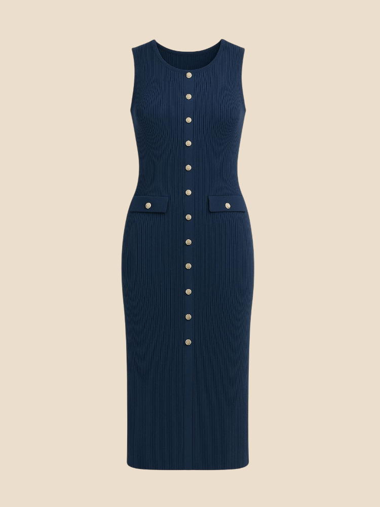 Serra – Knit Maxi Pocket Dress
