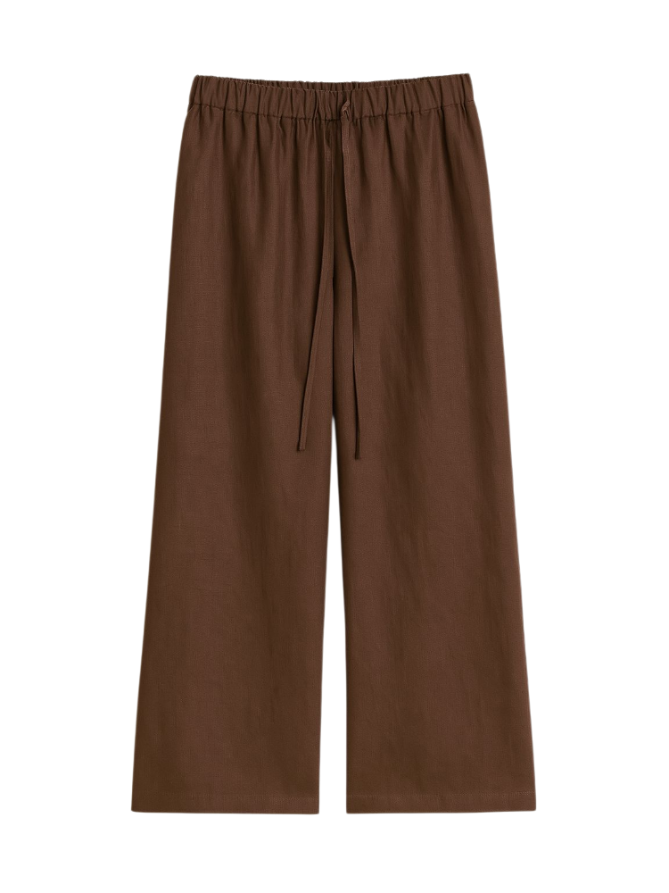 Noa – Linen Wide-Leg Trousers