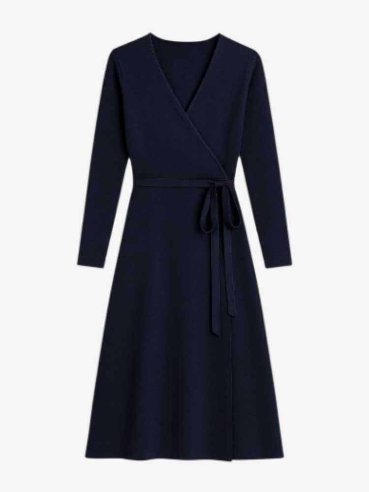 Nini - Wrap Knit Dress