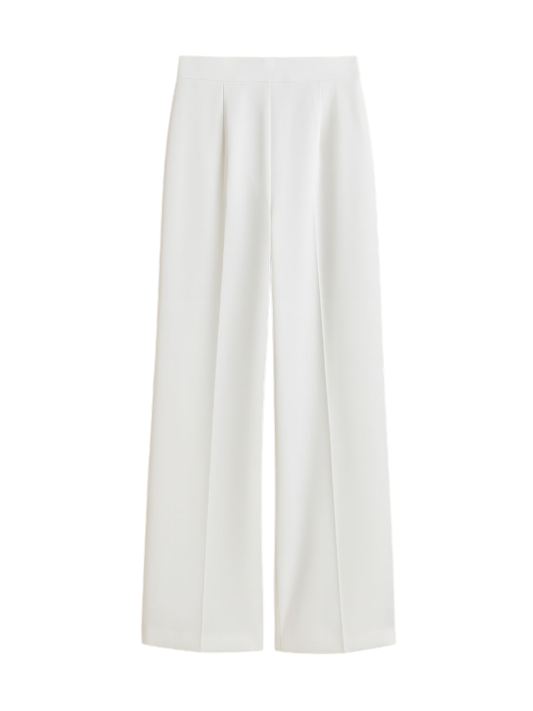Lune – Drape Wide-Leg Trousers