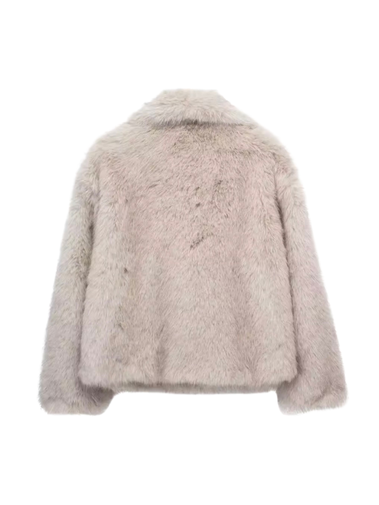 Vesper – Cropped Luxe Fur Jacket