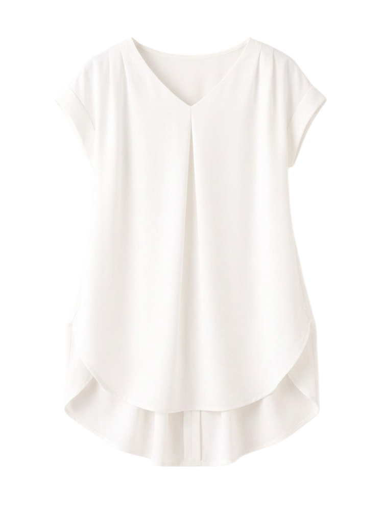 Raffaela – Pleated Back Chiffon Blouse