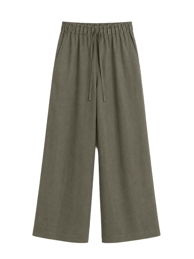 Noa – Linen Wide-Leg Trousers
