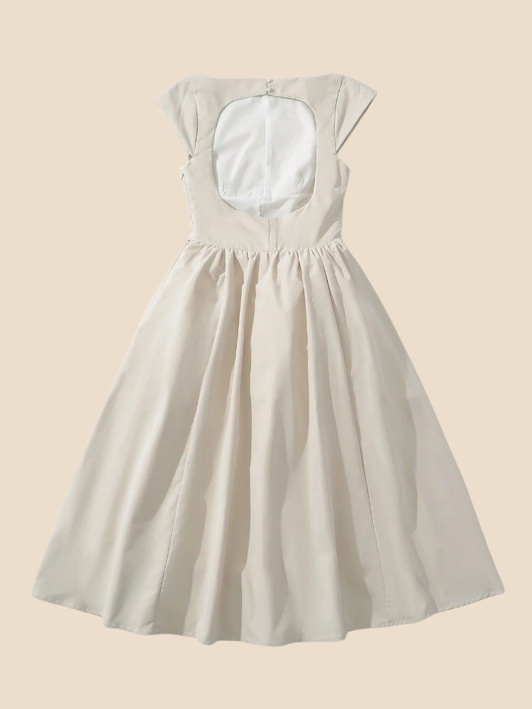 Cleo - Backless Midi Dress