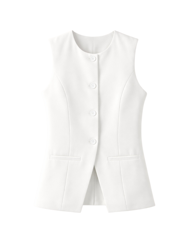 Sylva – Tailored Button Vest