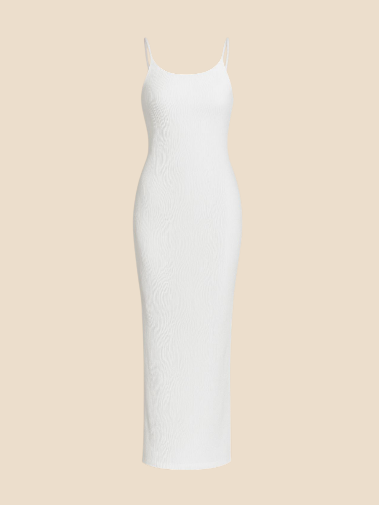 Mireya – Ruched Bodycon Split Dress