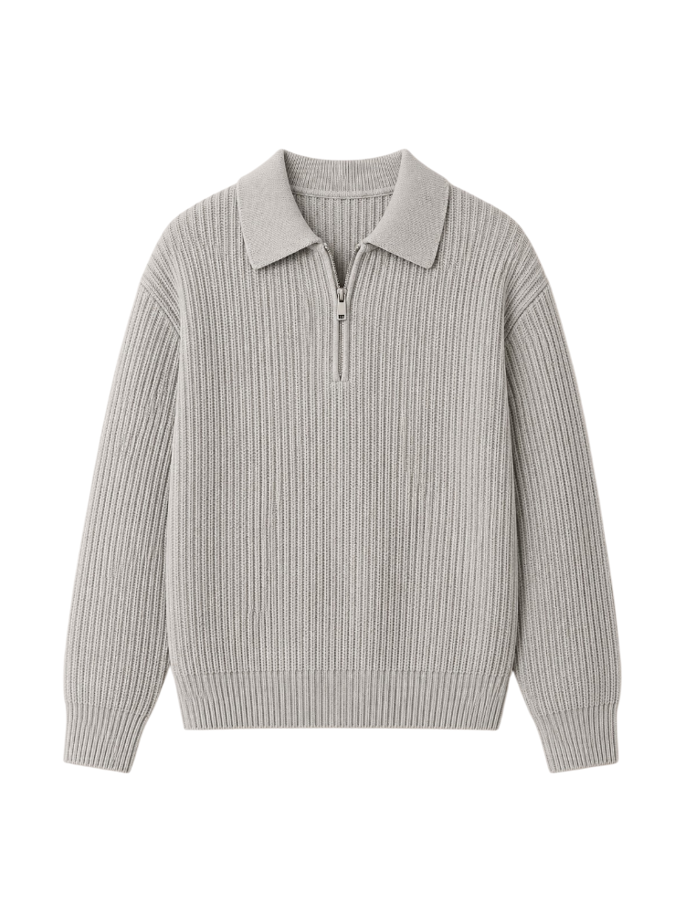 Brume – Knit Quarter-Zip Sweater