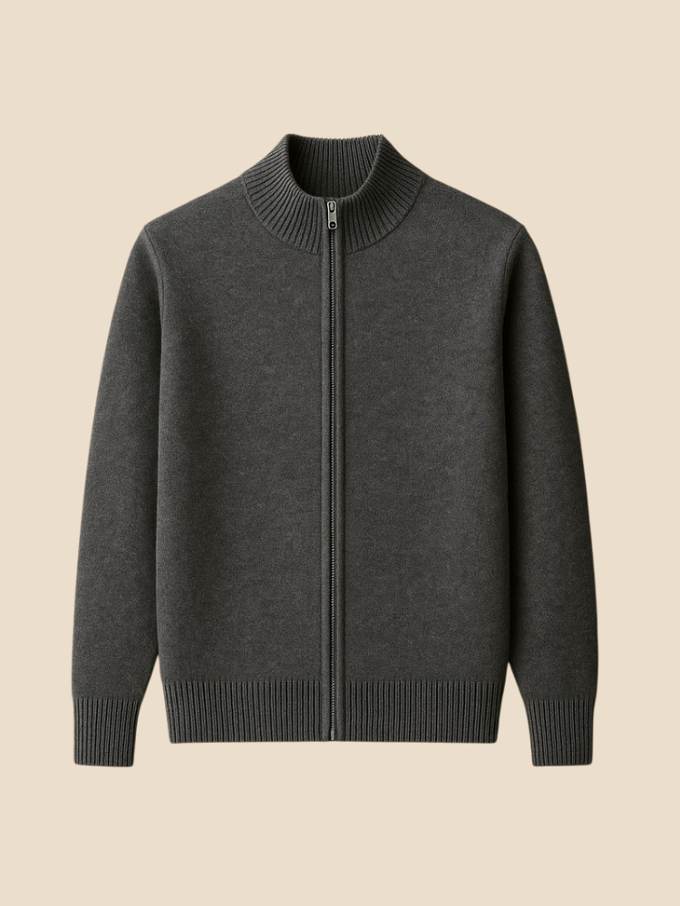 Oro - Merino Zip Cardigan