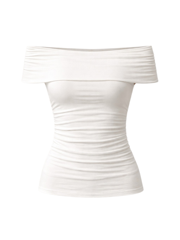 Isara – One-Shoulder Slim Fit Top