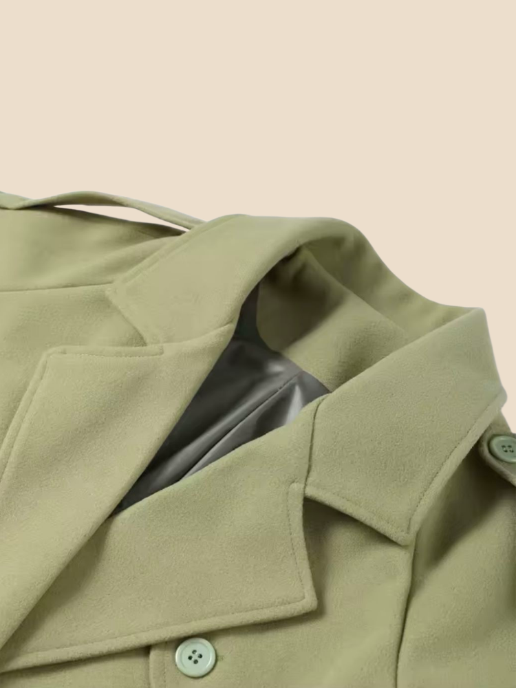 Lira – Belted Overcoat