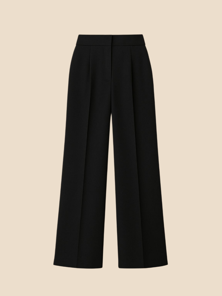Lune – Drape Wide-Leg Trousers