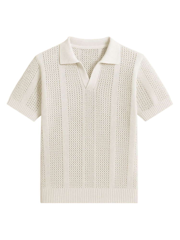 Renzo – Mesh Knit Polo
