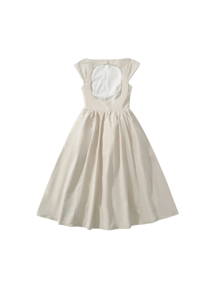 Cleo - Backless Midi Dress