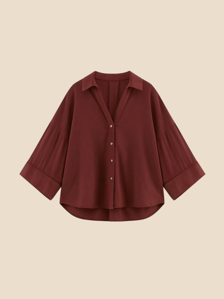 Riva – Wide-Sleeve Shirt