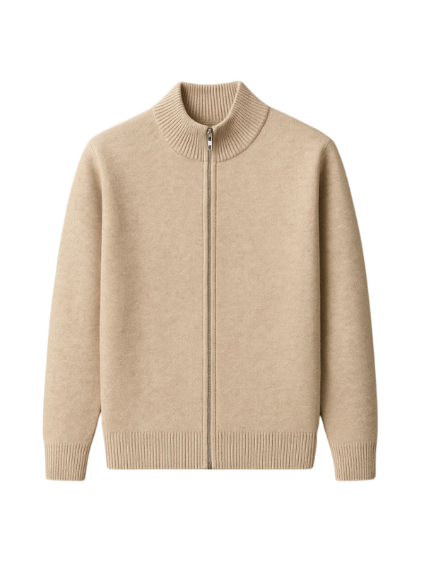 Oro - Merino Zip Cardigan