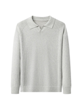 Soren – Textured Cotton Knit Polo